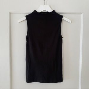 Everlane The Pima Micro-Rib Funnel-Neck Tank
